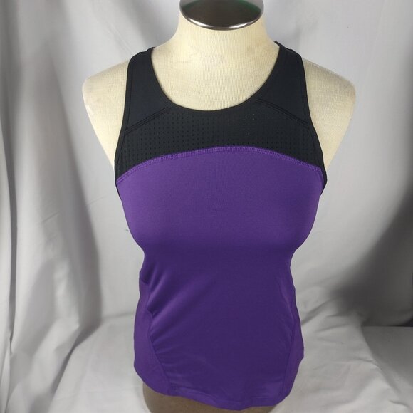 Champion C9 Women's Workout Tank Top Black/Purple Size XS - Picture 1 of 6